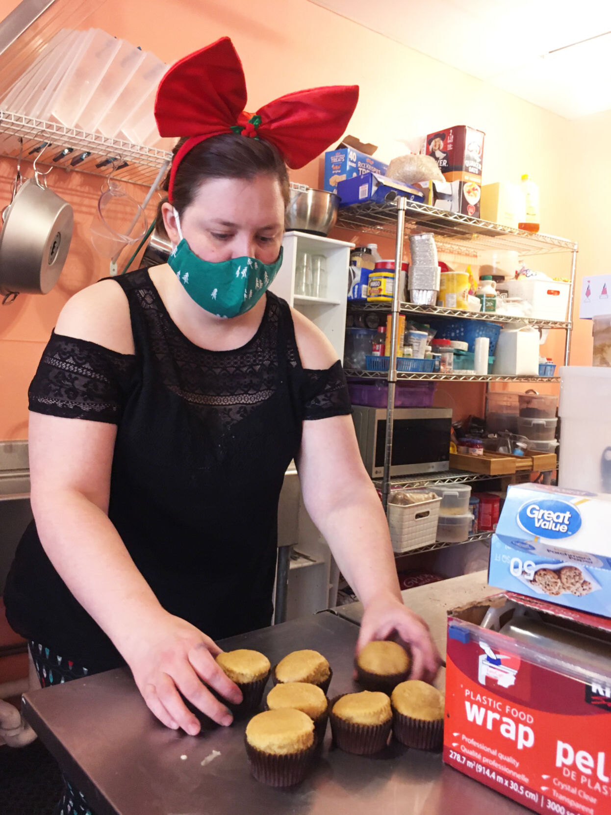Megan Schroeder owner of Hopscotch Cakery in Burlington